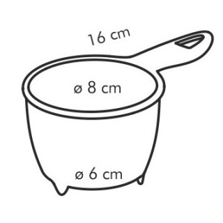 Kaffesil, sil - PRESTO - ø 8 cm - 