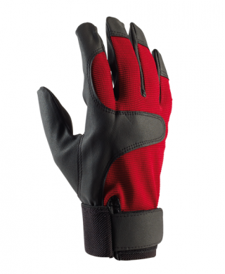 دستکش روشن و ضد آب قطره ای قرمز - 