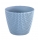 "Splofy" round plant pot - 30 cm - icy grey