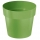 Vaso semplice rotondo - 14 cm - verde oliva - 