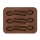 Chocolate mould - spoons - DELÍCIA Choco